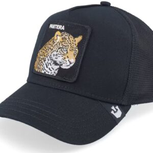 Premium Pantera Black A-Frame Trucker - Goorin Bros.