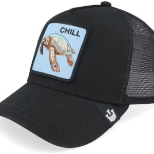 Chill Sea Turtle Black A-Frame Trucker - Goorin Bros.