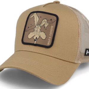 Looney Tunes Coyote Khaki Trucker - Capslab