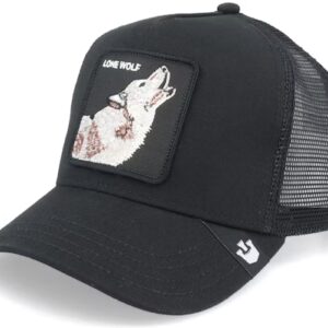 The Lone Wolf Black Trucker - Goorin Bros.