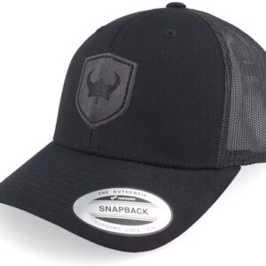 Viking Horned Helmet Black Trucker - Vikings